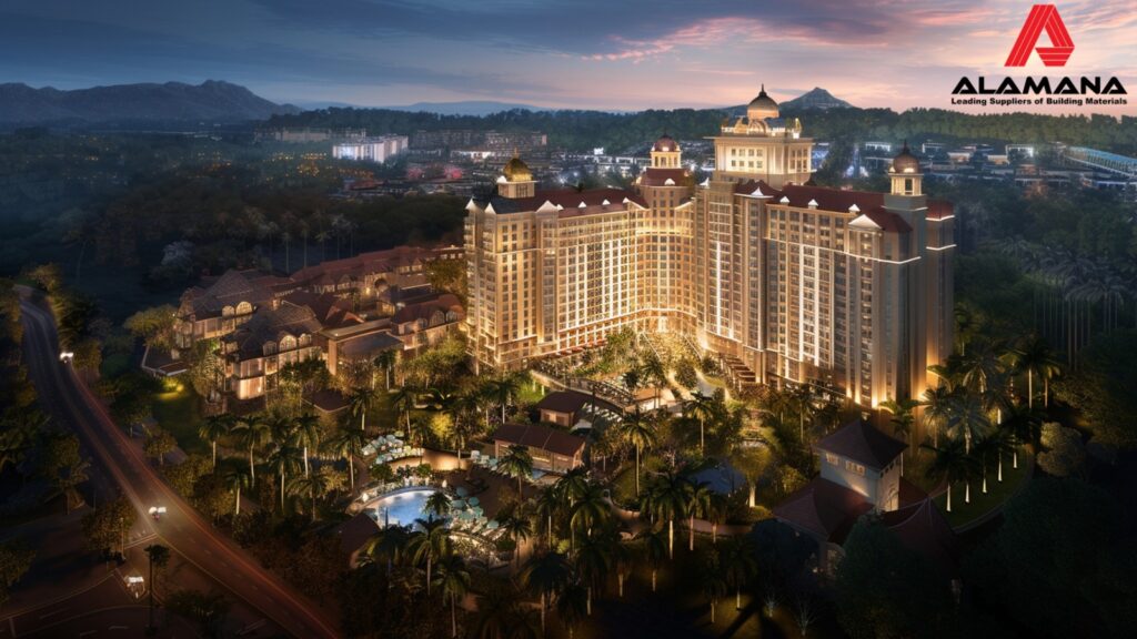 3D rendering of new luxury hospitality project announced in Oman 2025