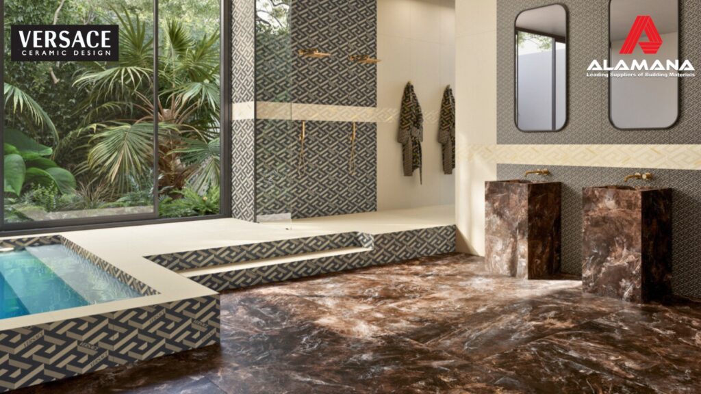 Versace: The iconic signature in tiles